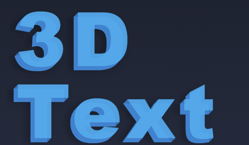 10+ Best CSS 3D Text Effects Snippet Examples 2024 - CodeConvey