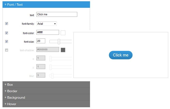 CSS3 Button Generator