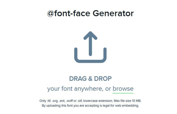 Flaticon Font Face