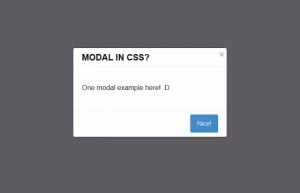 Make Modal Window Popup with Pure CSS