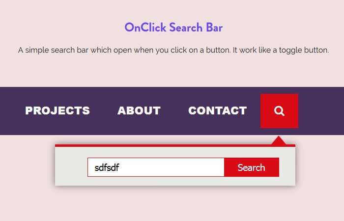 How to Open Search Box OnClick with CSS | Codeconvey