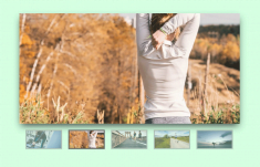 CSS3 Image Slider with Stylized Thumbnails
