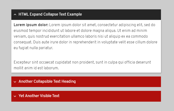 wordpress collapse text without plugin