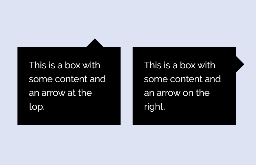CSS Message Box With Arrow Icon Codeconvey