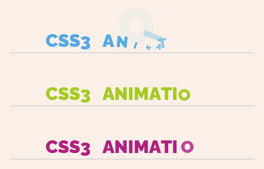 CSS Text Animation Examples with Code