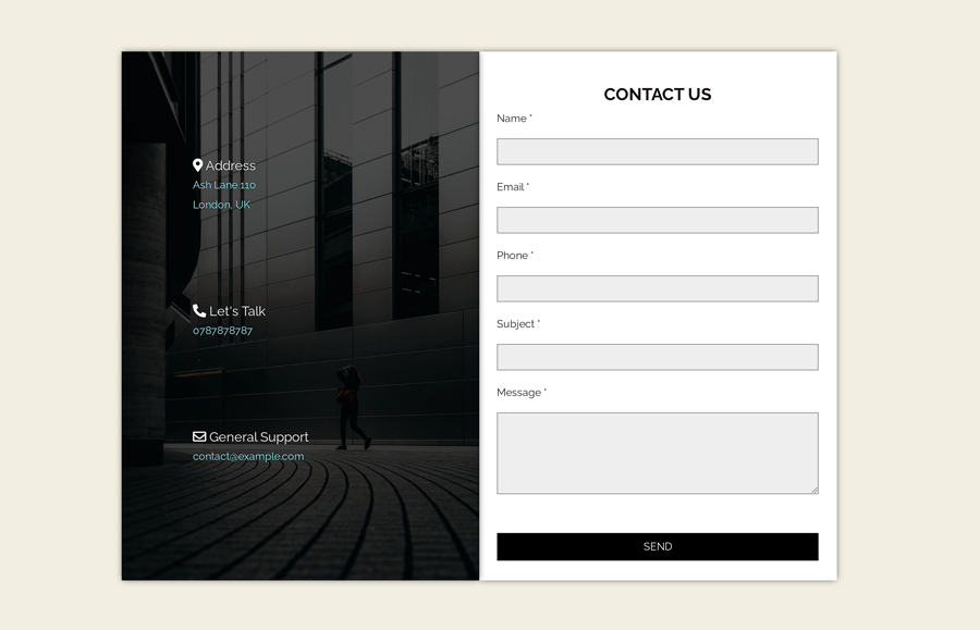 How To Design About Us Page In Html Css