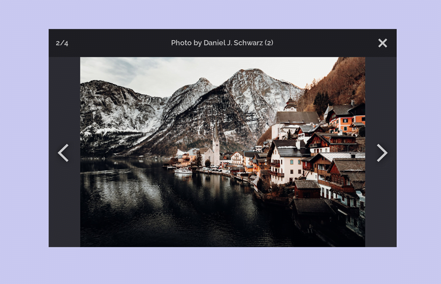 Photo Gallery for Website HTML Code with Demo