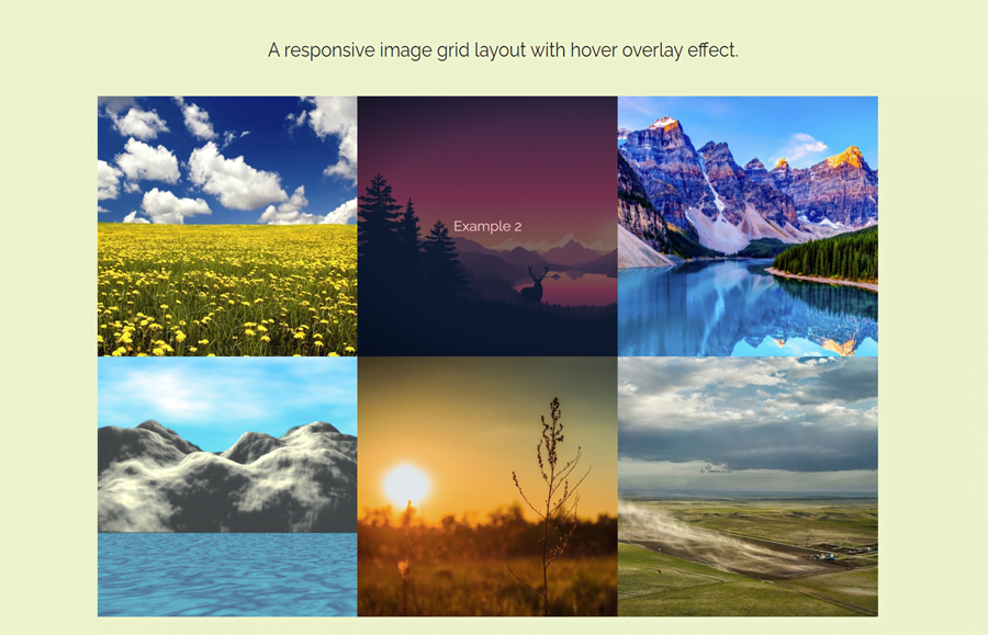 responsive photo grid