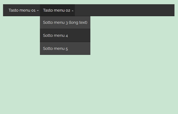 Pure CSS onclick Dropdown Menu with Demo