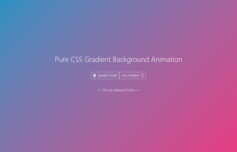 CSS Background Linear Gradient Animation | Codeconvey