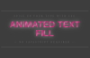 Animated Text Fill Animation in CSS