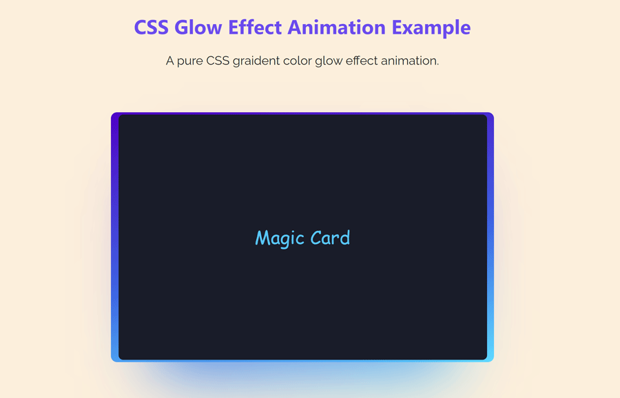 awesome-css-glow-effect-animation-glowing-text