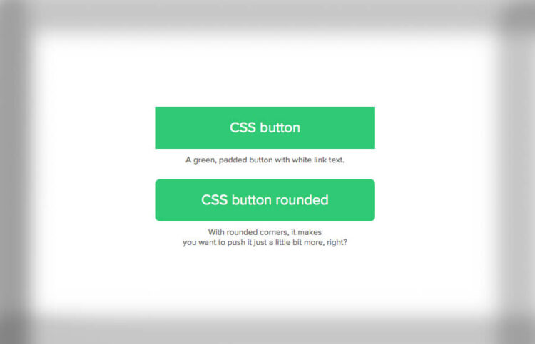 how to make round button in html