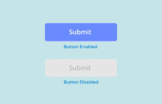 HTML Disable Button